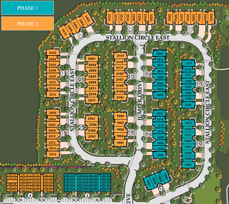 Gabrielle Run Site Map